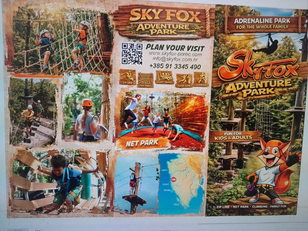 Picture of Adventure park Sky Fox for children + free use of barbecue